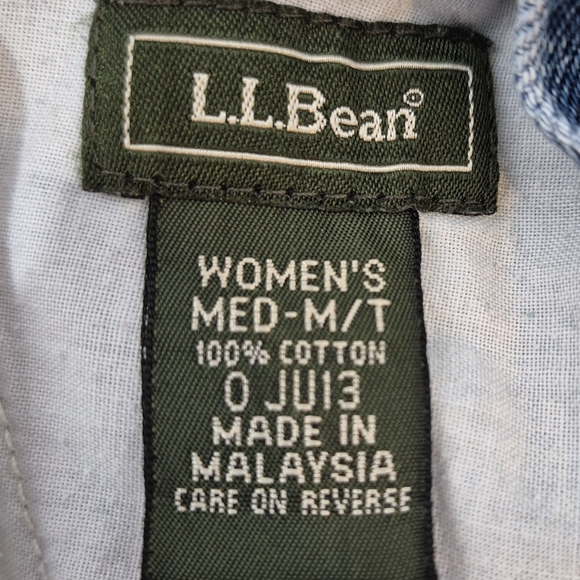 L.L. Bean True Vintage Denim Overalls - Size M - Picture 14 of 16